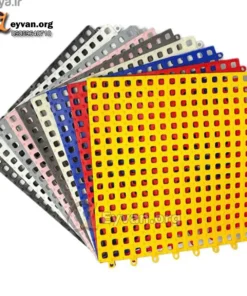 کفپوش سرویس بهداشتی رنگبندی