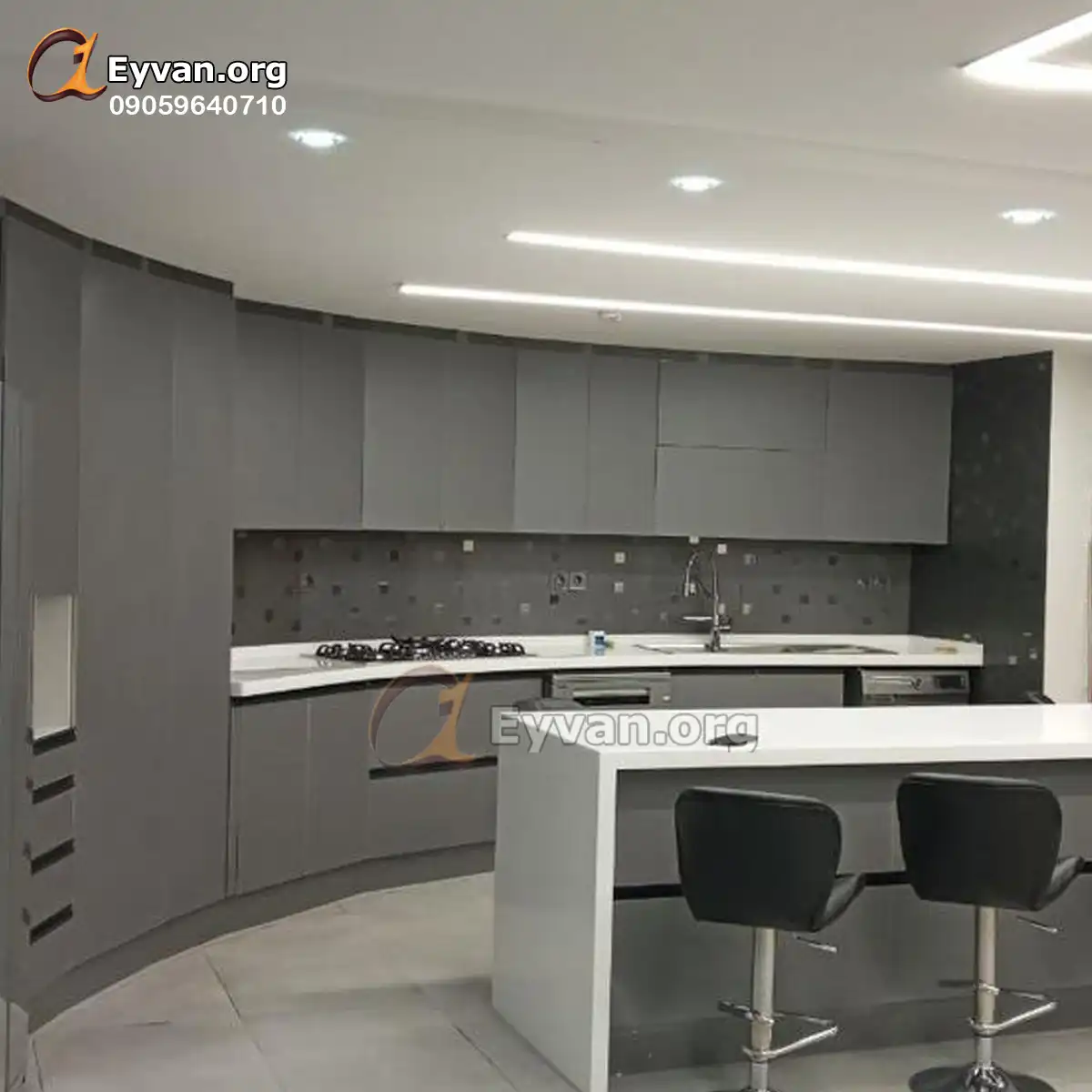 ارسال و نصب بین کابینتی پشت چسب دار ایوان