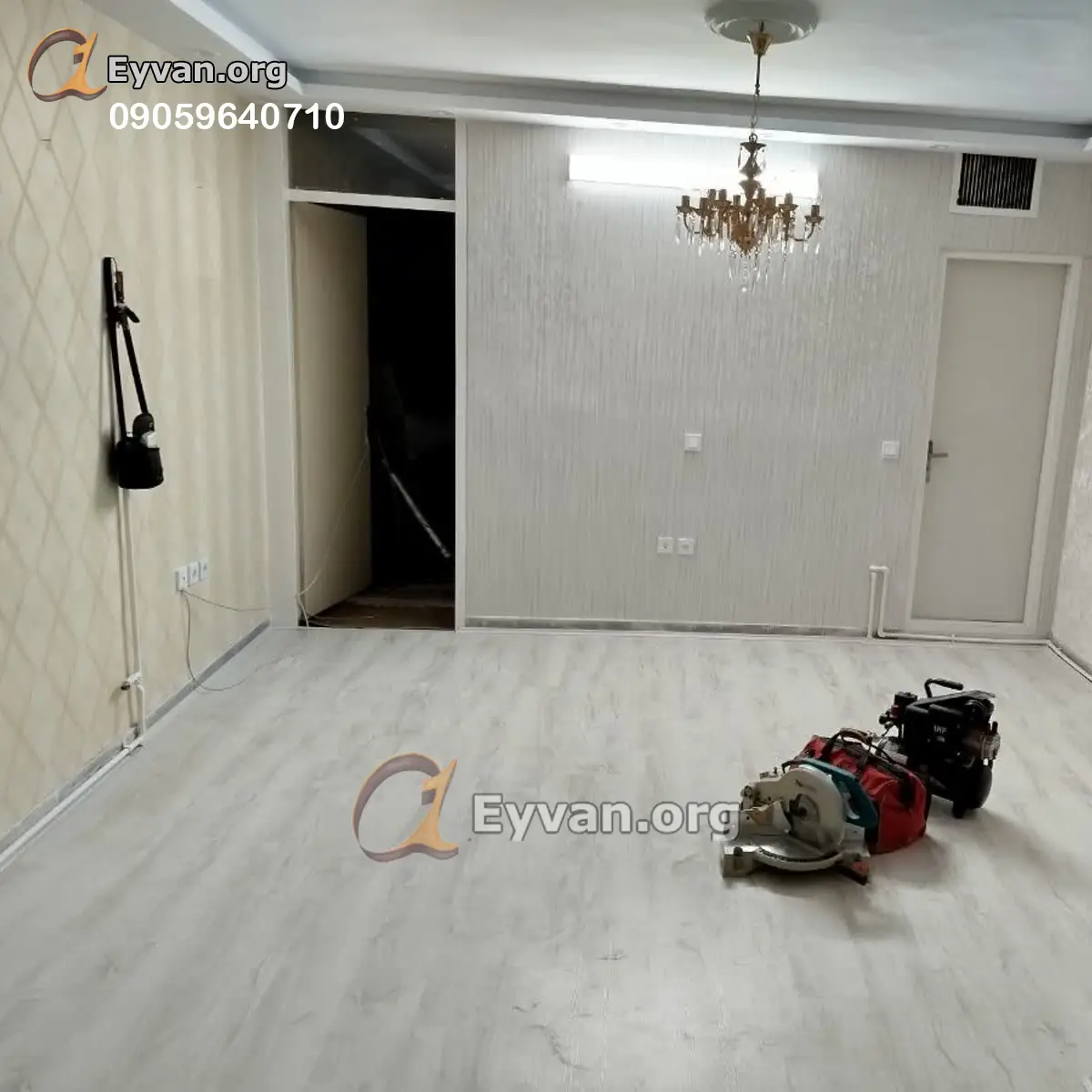 نمونه اجرا پارکت لمینت 610