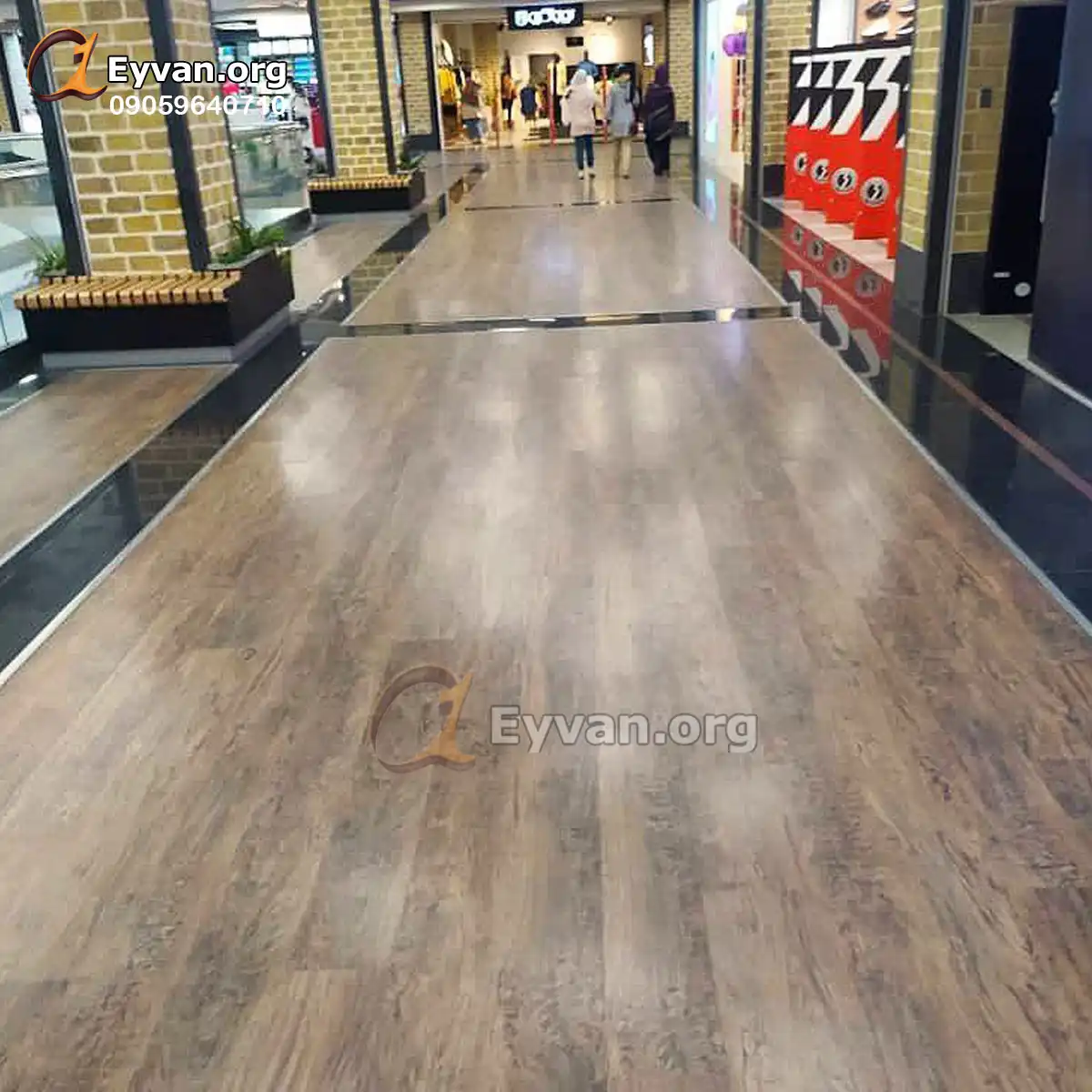 پارکت لمینت ضد ضربه و ضد سایش پاساژ تهران