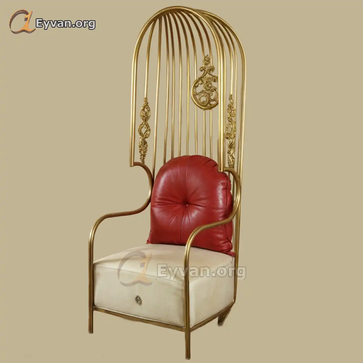 صندلی شاه نشین | مدل منبت کد GH6520 4