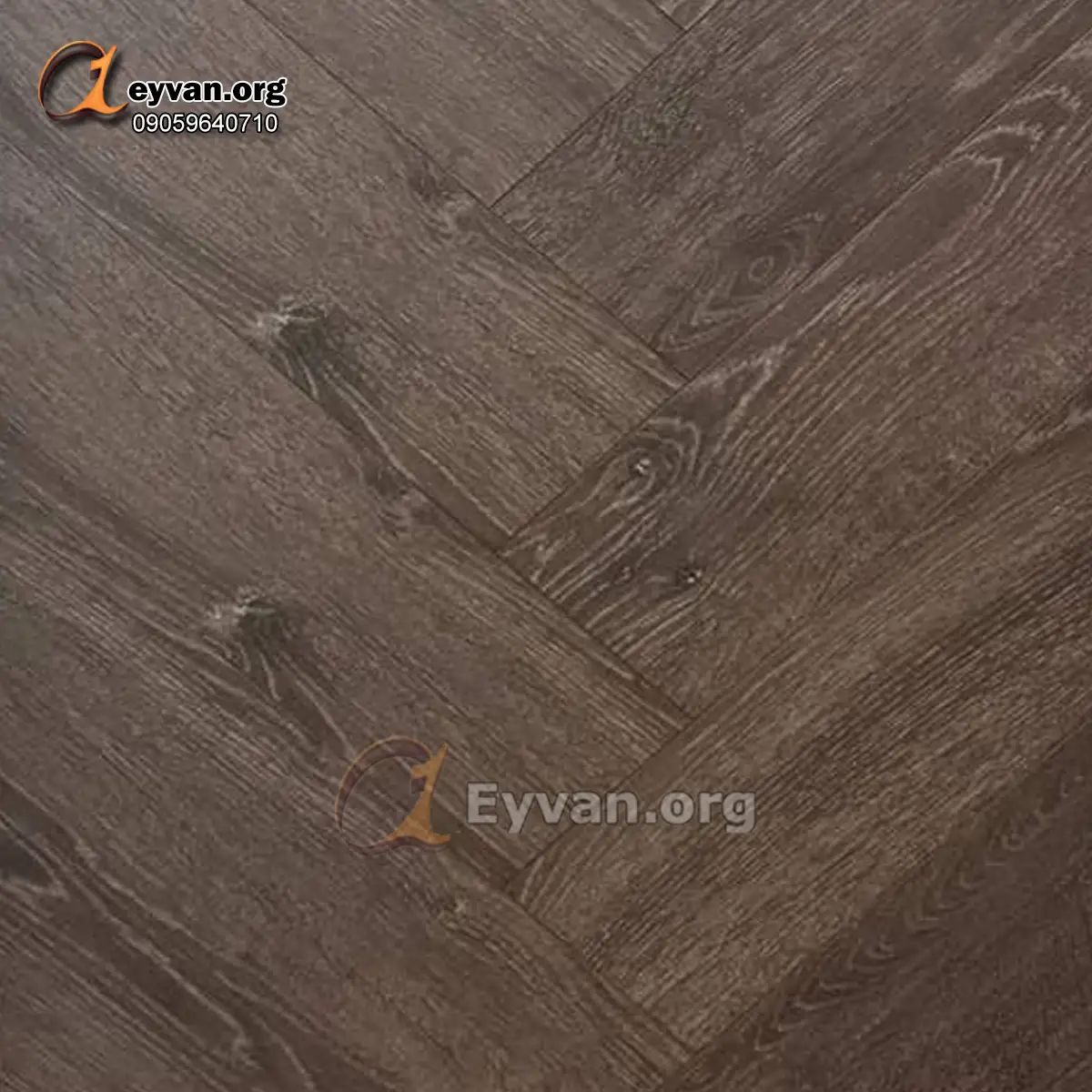 پارکت لمینت جناغی | قهوه ای 2115