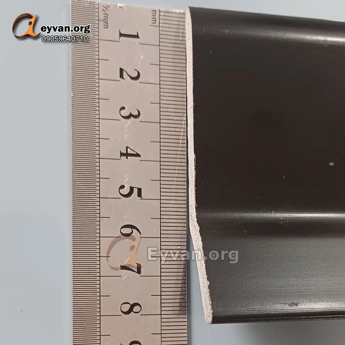 قرنیز پی وی سی | مشکی کد 960 2